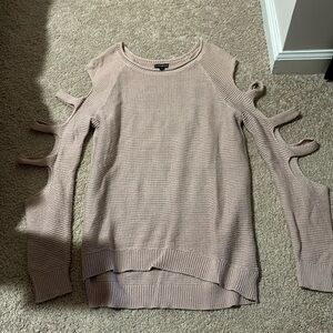 Medium light pink express sweater